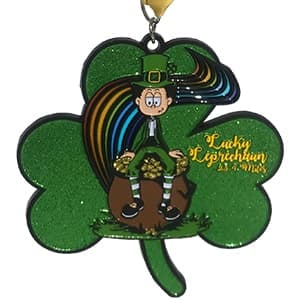 Lucky Leprechaun Medal card image