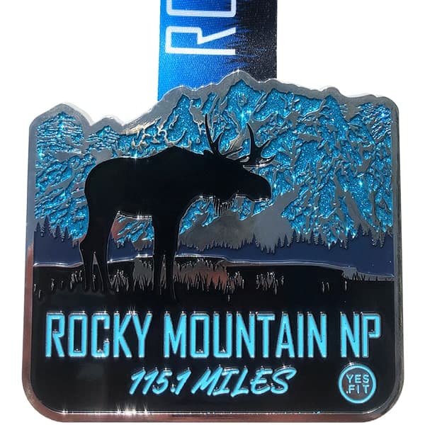 Rocky Mountain NP Medal card image