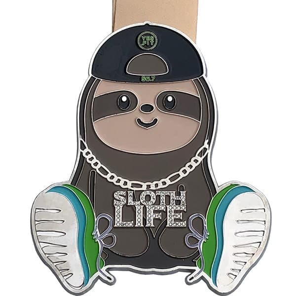 Sloth Life Medal card image