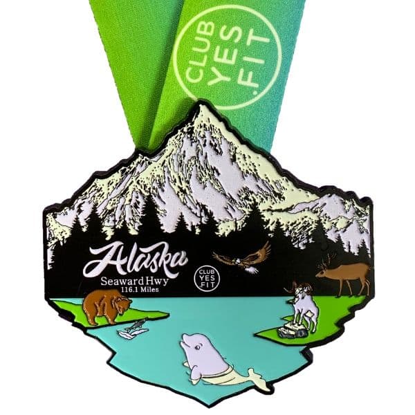 Alaska Seaward Hwy Medal card image