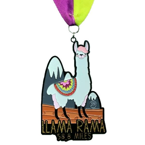 Llama Rama Medal card image